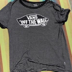Vans stripped tee shirt!